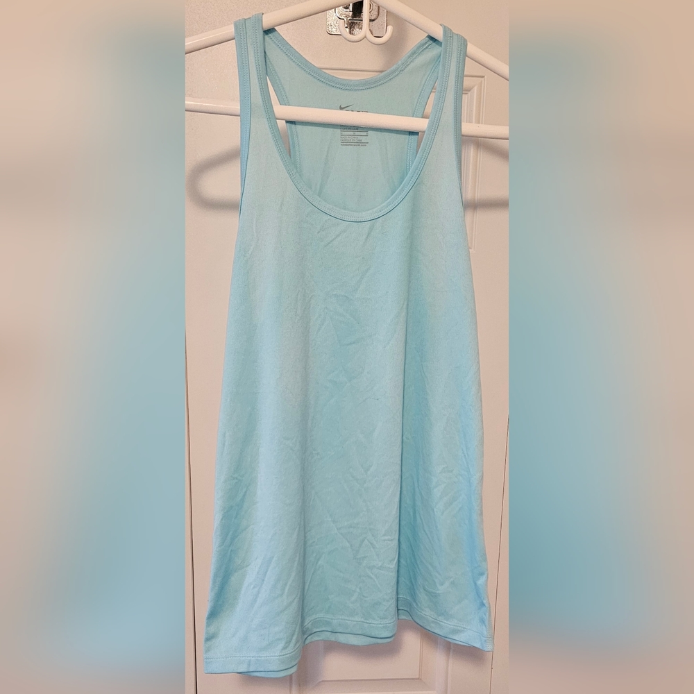 Nike dry-fit tank aqua medium